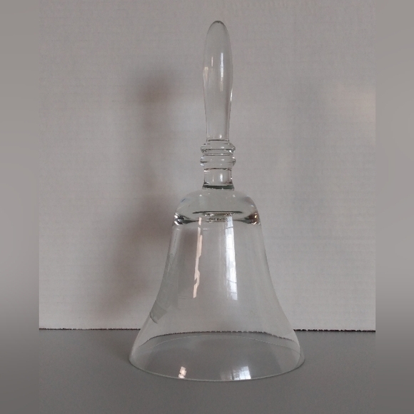 Glass Sailboat Bell 10 Inch Tall - Picture 2 of 7